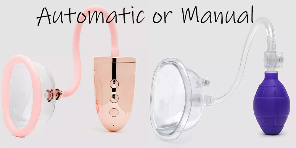 automatic or manual pussy pump